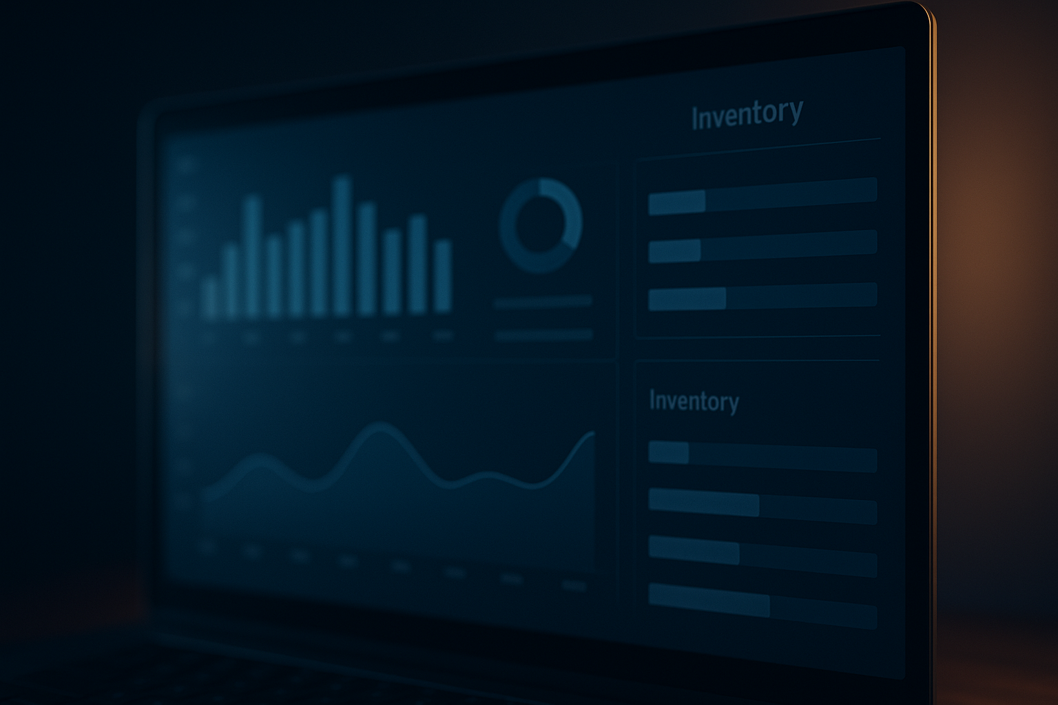 Digital inventory system interface with real-time data